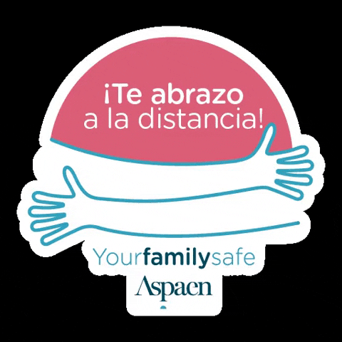 aspaencolombia stay safe aspaen your family first abrazo a la distancia GIF