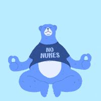 Be Calm War GIF by INTO ACTION