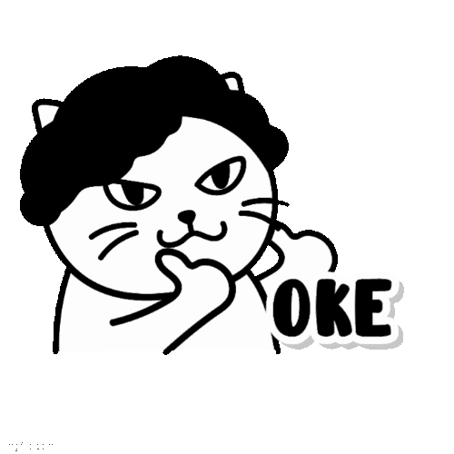 Cat Note Sticker by escobark.id