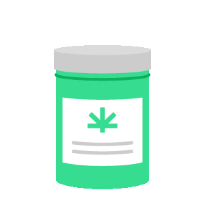 Health Weed Sticker by Leafwell