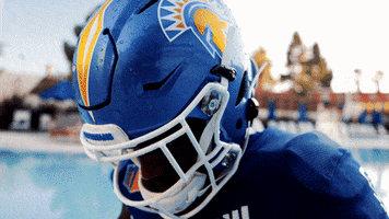 Football Water GIF by San Jose State Spartans