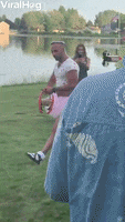 Man Makes Hilarious Flower Boy At Sisters Wedding GIF by ViralHog