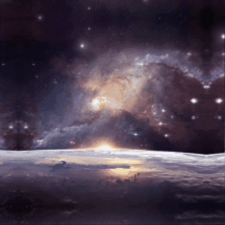 To The Moon Space GIF by TeaCosyFolk