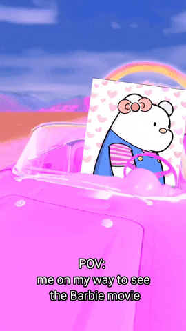 Hello Kitty Pink GIF by SuperRareBears