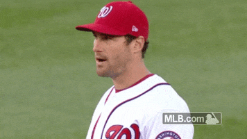 squinting washington nationals GIF by MLB