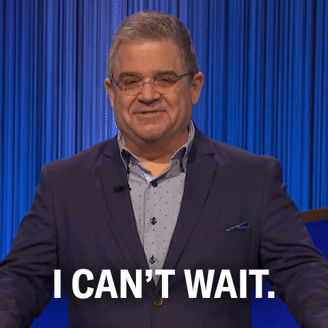Excited Patton Oswalt GIF by ABC Network