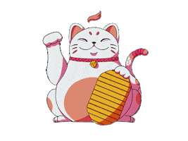 Chinese New Year Cat Sticker