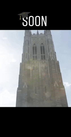 duke chapel graduation GIF by Duke University