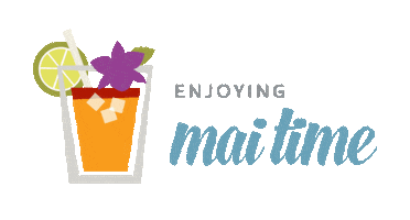 Mai Tai Cocktail Sticker by Halekulani