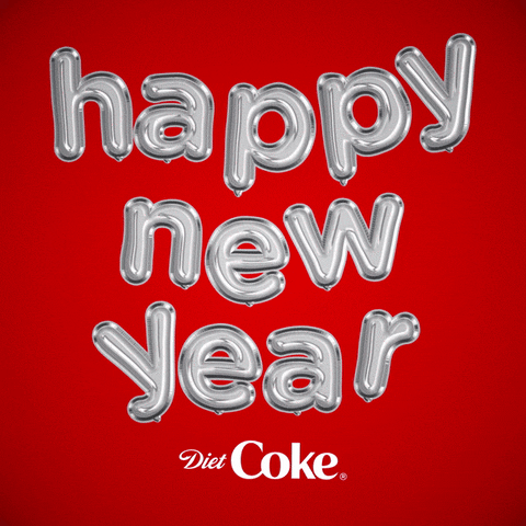 Celebrate Happy New Year GIF by Diet Coke