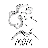 Illustration Mom Sticker by Yiddishe Mame