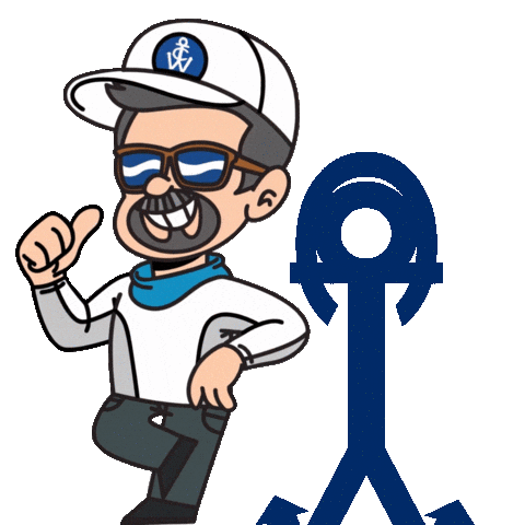 Wally Sticker by WCM
