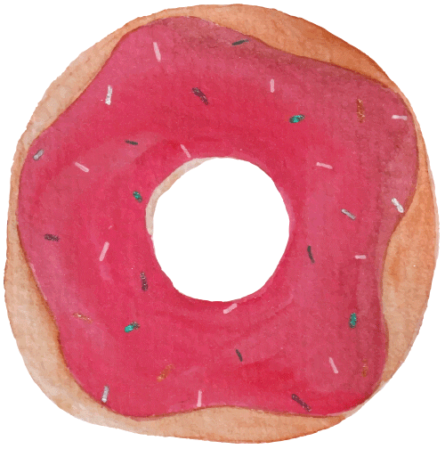 Donut Sticker
