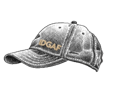 Hat Sticker by Maple & Ash