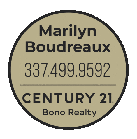 Century 21 Bono Realty Agent Marilyn Boudreaux Sticker