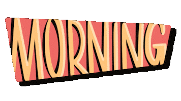 Good Morning Sticker