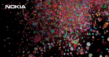 New Year Celebration GIF by Nokia Bell Labs