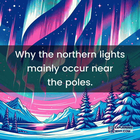 Northern Lights Solar Wind GIF by ExplainingWhy.com