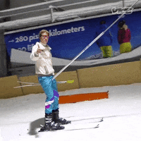 Skiing Thumbs Up GIF by VICE Nederland