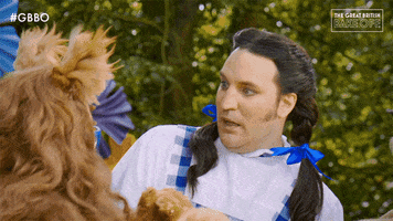 Shocked Noel Fielding GIF by The Great British Bake Off