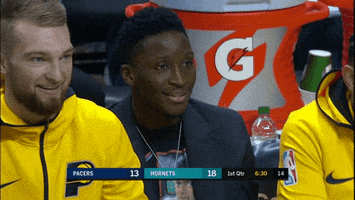 Happy Victor Oladipo GIF by Indiana Pacers