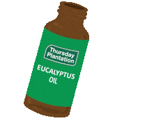 Oil Eucalyptus Sticker by Thursday Plantation