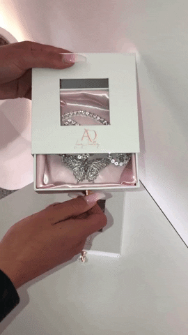 ADLUXURYJEWELLERY butterfly jewellery necklace jewelery GIF