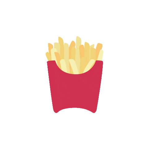 Fries Sticker by AdTech Cares