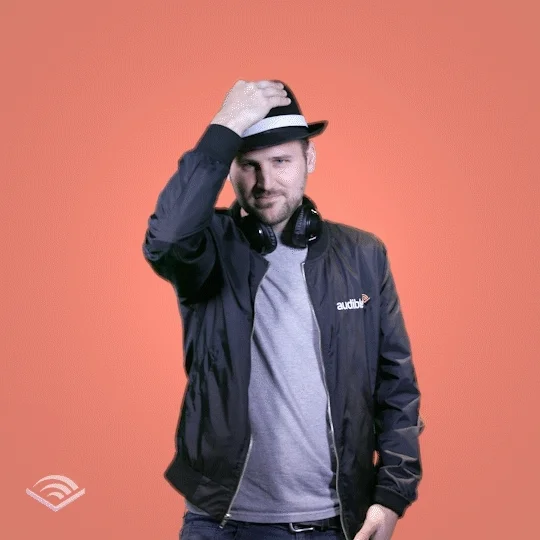 Hat Hello GIF by Audible