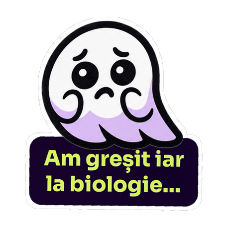 Ghost Student Sticker by SIMEDRA