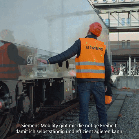 Train Mobility GIF by Siemens