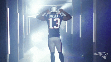 Flexing Phillip Dorsett GIF by New England Patriots