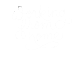 Stay Inside Work From Home Sticker by Sarah Types