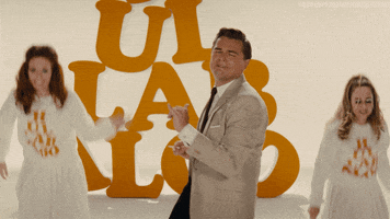 leonardo dicaprio dancing GIF by Once Upon A Time In Hollywood