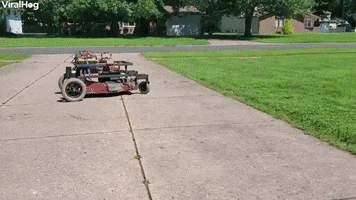 Autonomous Gps Lawnmower GIF by ViralHog