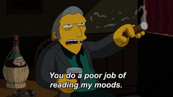 The Simpsons Mood GIF by FOX TV