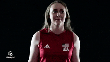 Happy Team Usa GIF by USA Volleyball