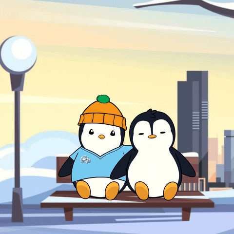 Happy In Love GIF by Pudgy Penguins