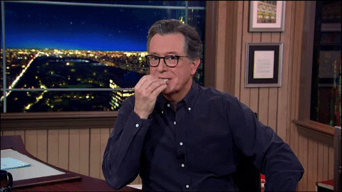 Stephen Colbert Chefs Kiss GIF by The Late Show With Stephen ...