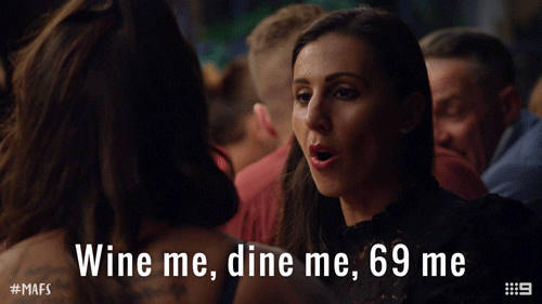 Drunk Channel 9 GIF by Married At First Sight Australia - Find & Share on GIPHY