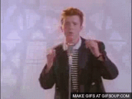 Rickroll GIFs - Find & Share on GIPHY