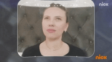 Scarlett Johansson Smh GIF by Kids' Choice Awards