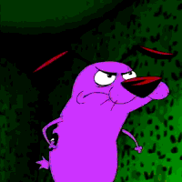 courage the cowardly dog thumbs up GIF