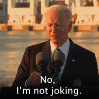 Joe Biden Kidding GIF by GIPHY News - Find & Share on GIPHY