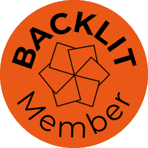 Backlit Member Sticker by Backlit Gallery