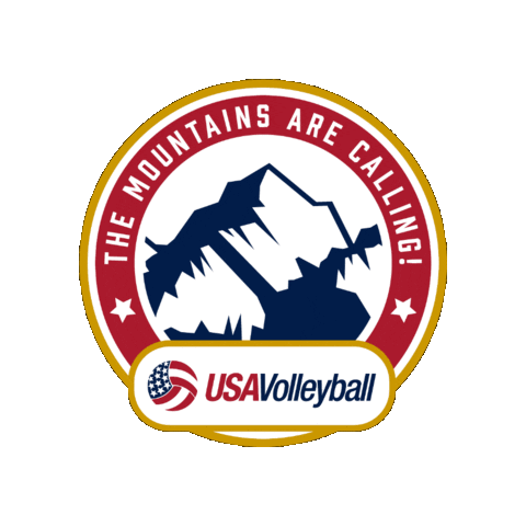 Salt Lake City Slc Sticker by USA Volleyball