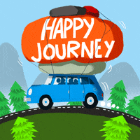 Happy Journey Holiday GIF by Afternoon films