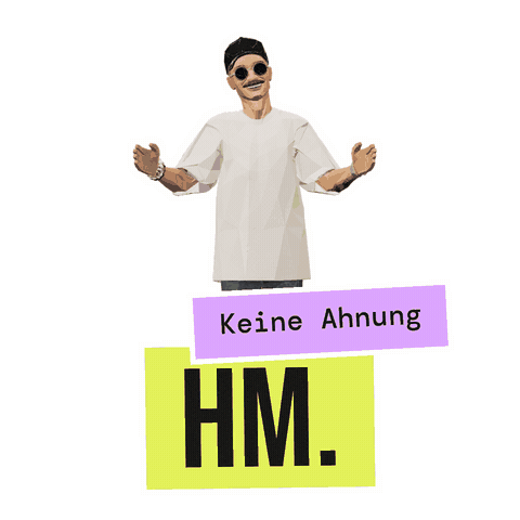 Hm Idk Sticker by SXLVX