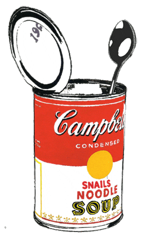 Snail Campbell Sticker