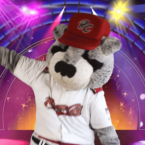 Baseball Dancing GIF by Sacramento River Cats